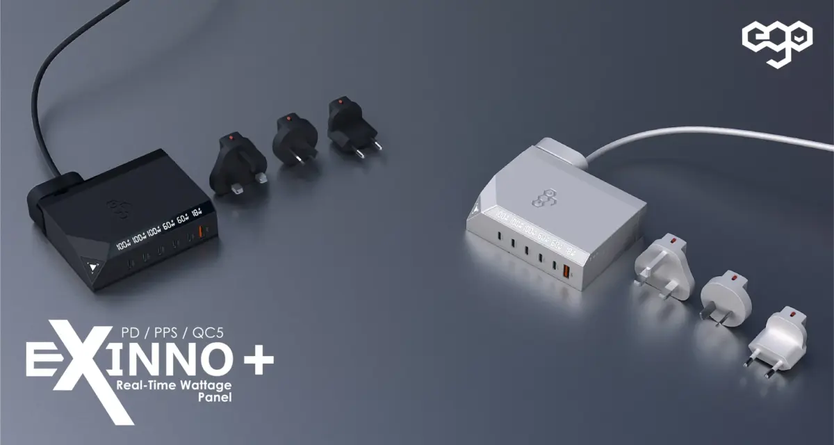 Ego -- EXINNO+ 180W 即時輸出顯示 6洞USB充電器 (EGEX180) - Image 6