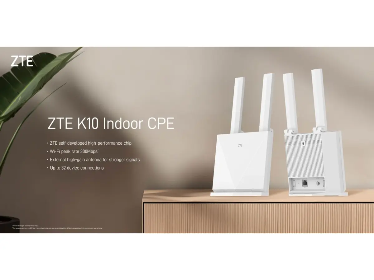 ZTE中興 -- SIM卡Router 300mpbs (4G) (K10) - Image 2