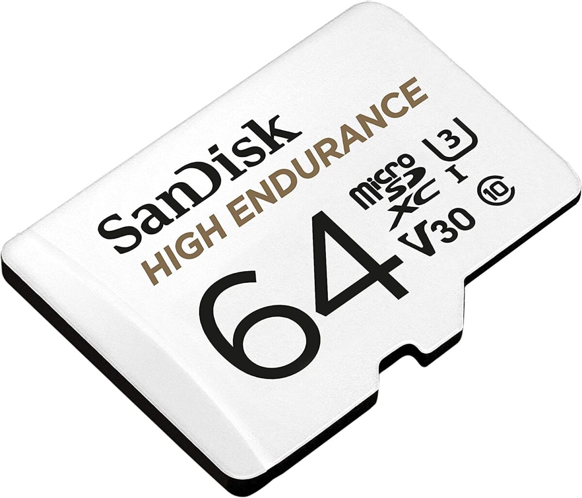SanDisk -- MicroSD High Endurance  (高耐久度 車Cam IP Cam 專用 ) (32/64/128/256/512GB)