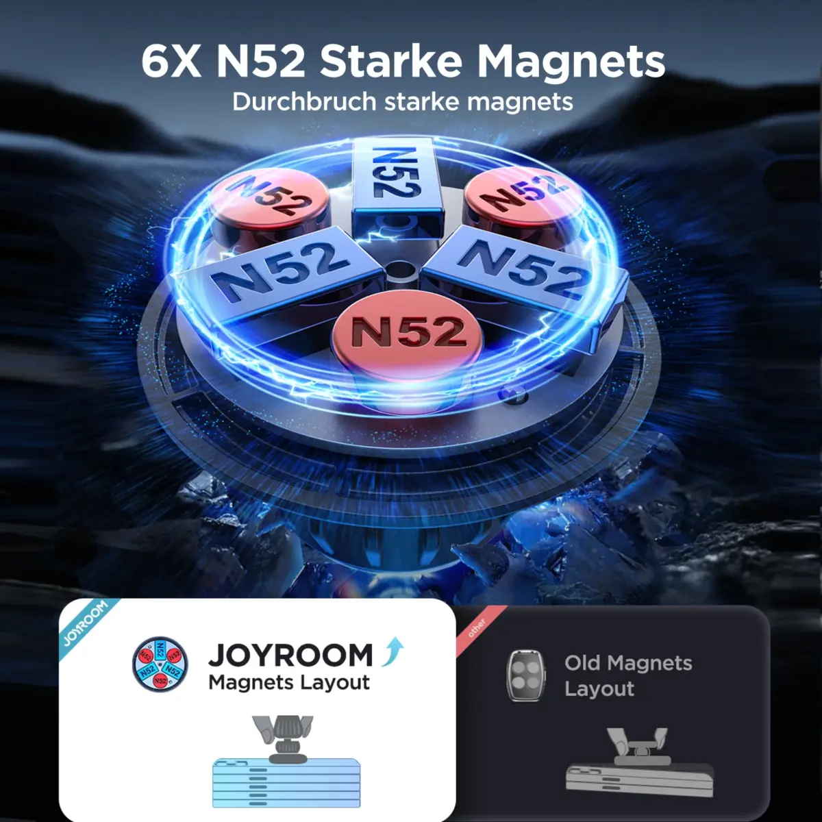 Joyroom -- ZS356 車用磁吸手機架 (玻璃窗/儀表板位) - Image 5