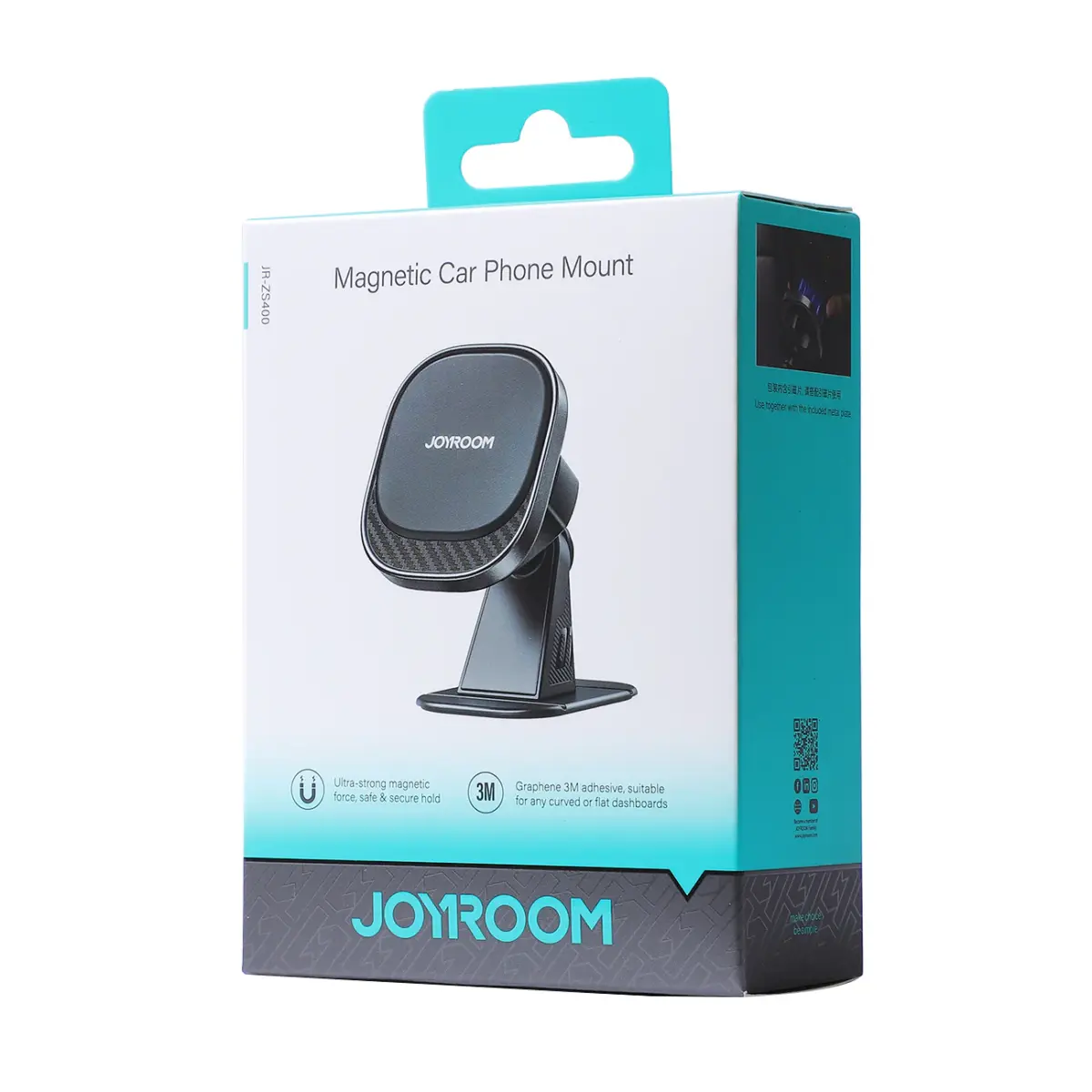 Joyroom -- ZS400 車用磁吸手機架 (儀表板位)