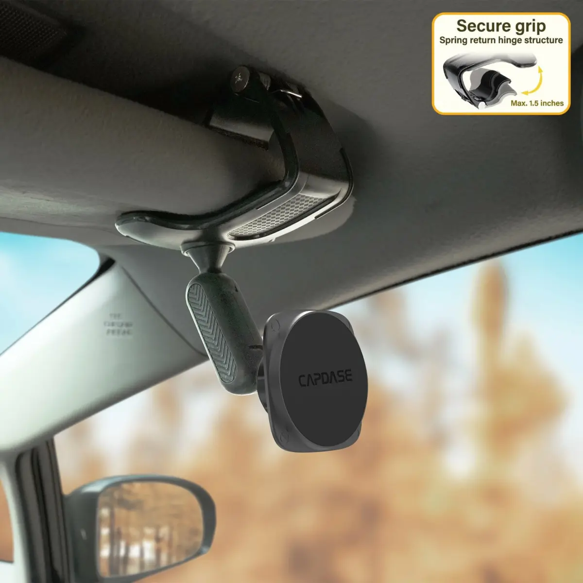 Capdase -- HR00-SC0SQ20G-145 車用磁吸電話架 (儀表板位) - Image 6