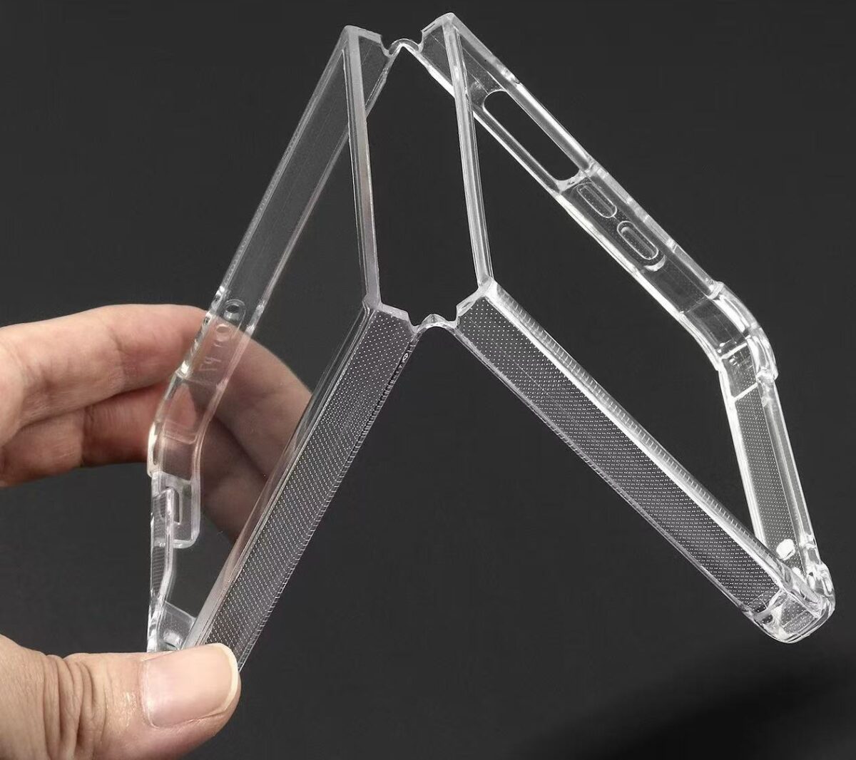 Samsung– Flip系列– 透明亞克力防撞殼 - Image 2