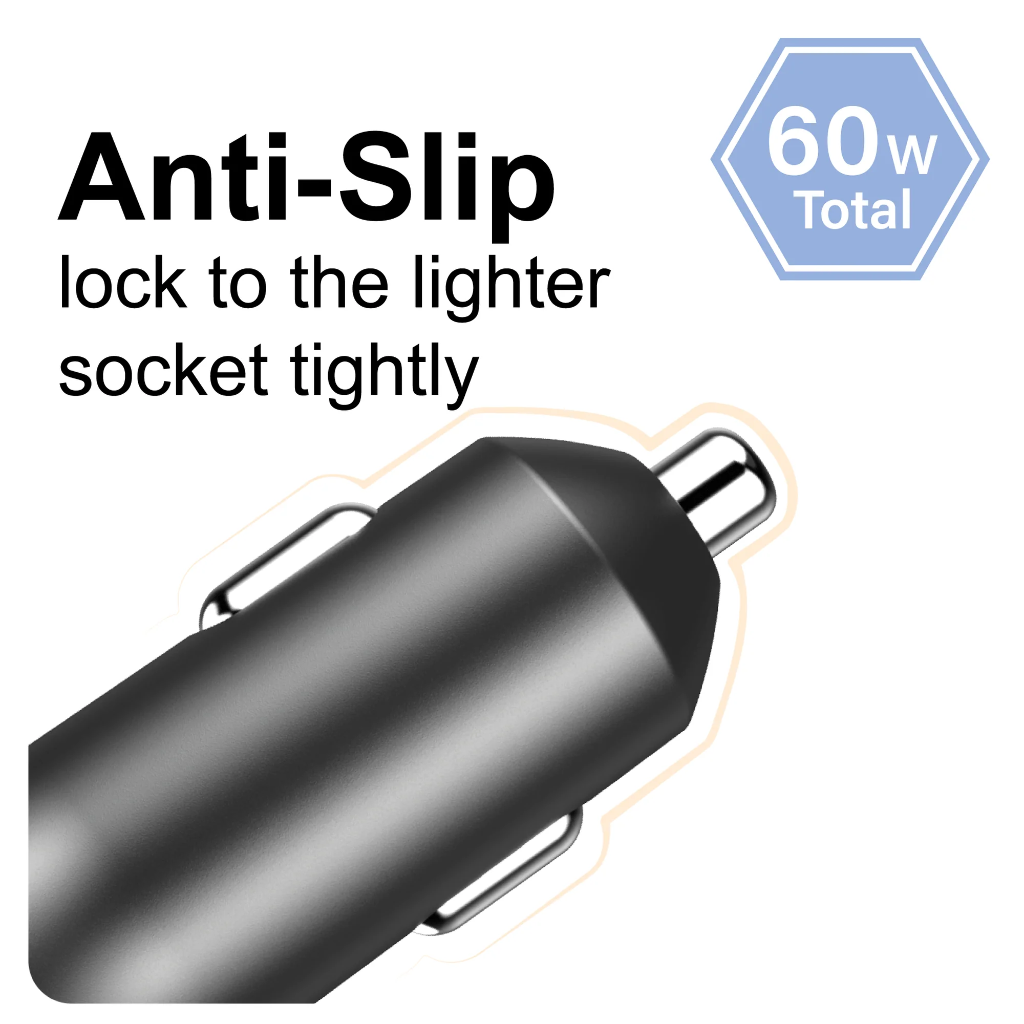 Capdase -- R2001 60W 雙Type C車充 - Image 5