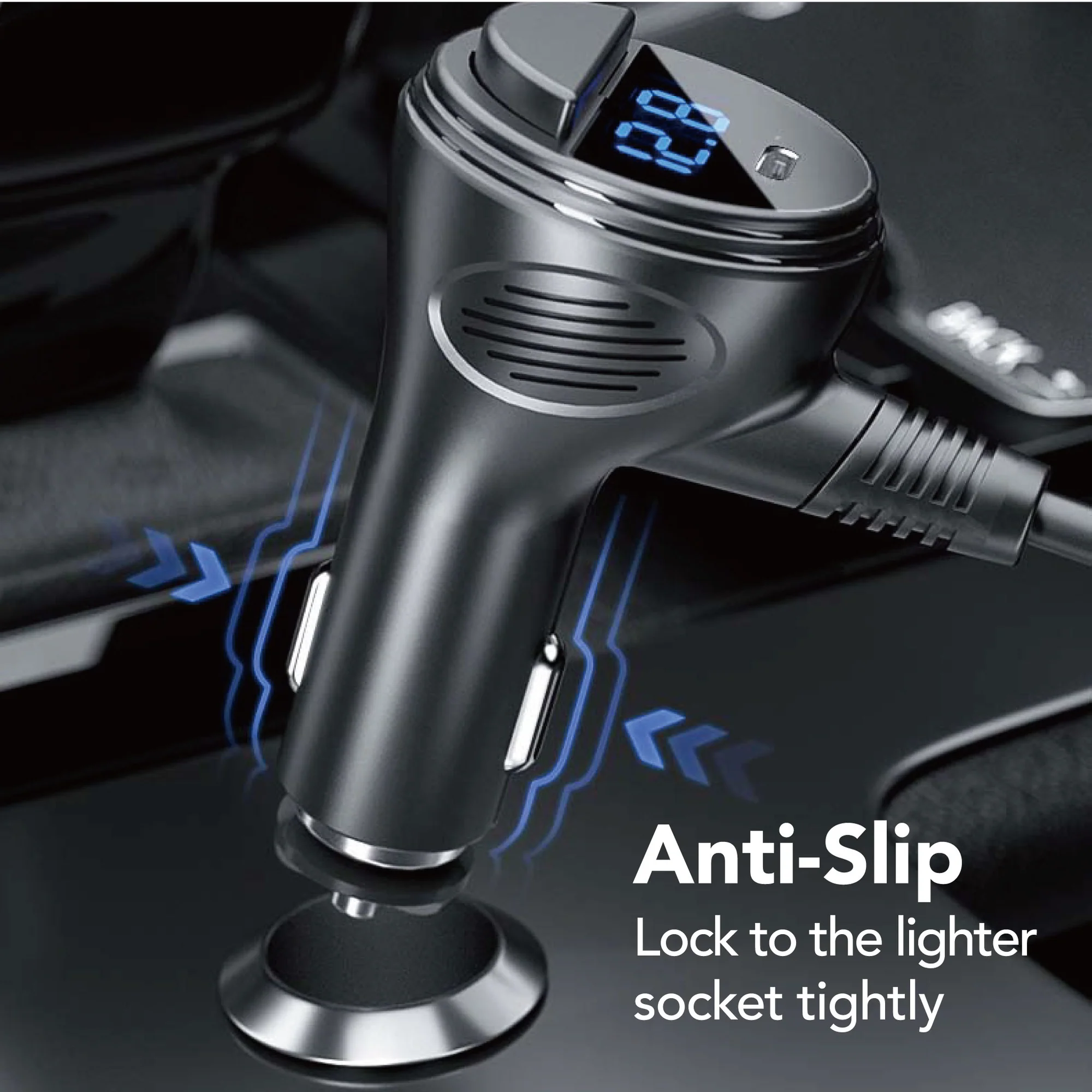 Capdase -- PU01 3個點煙器+4個USB QC3.0 + USB-C PD 90W車充 - Image 7