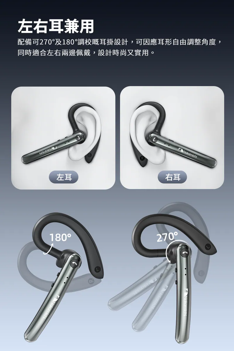 Nakamichi -- N2 單耳式掛耳藍牙耳機 - Image 4