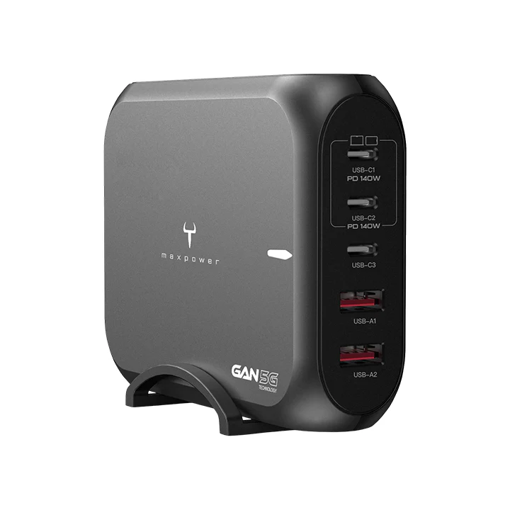 牛魔王 -- TX1880S 188W PD3.1 5 位 GaN USB 充電器