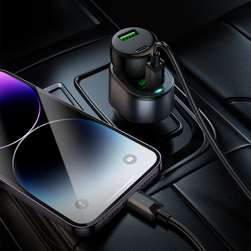 Hoco -- Z56 PD35W+QC3.0 點煙器車充 - Image 4
