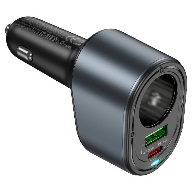 Hoco -- Z56 PD35W+QC3.0 點煙器車充 - Image 6