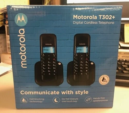 Motorola -- T302+ 家用電話 - Image 2