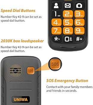 Uniwa -- V909T 大聲大字 老人機 - Image 2