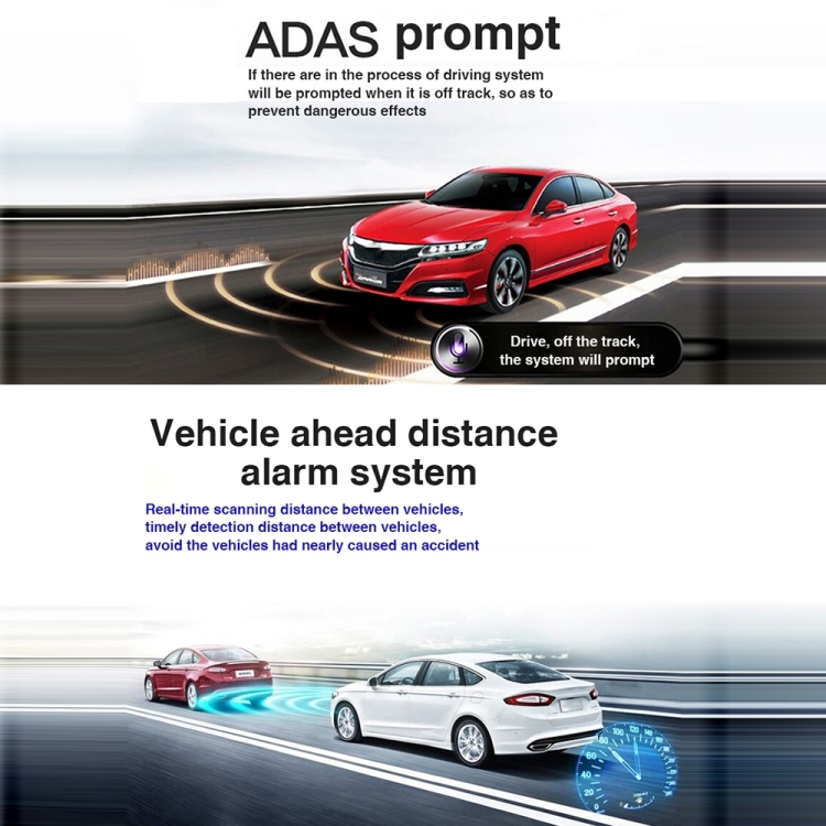 Anytek -- G66 3.5英寸1080P 前後雙錄夜視行車記錄儀 - Image 7