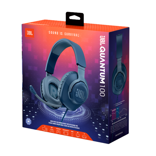 JBL -- Qyantum 100 (有線頭戴式) (3.5mm)