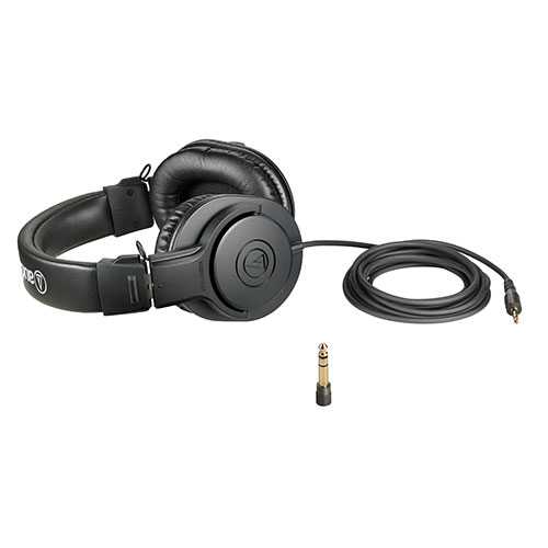 Audio Technica -- ATH-M20x 專業監聽耳筒 (頭戴式) (3.5/6.5頭) - Image 4